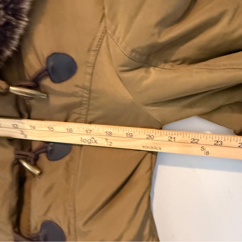 Dubarry of Ireland Keyes Parka Down Filled Faux Fur Collar Coat Women’s US 10 - Picture 11 of 16